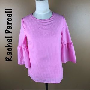 Rachel Parcell light pink blouse XS
